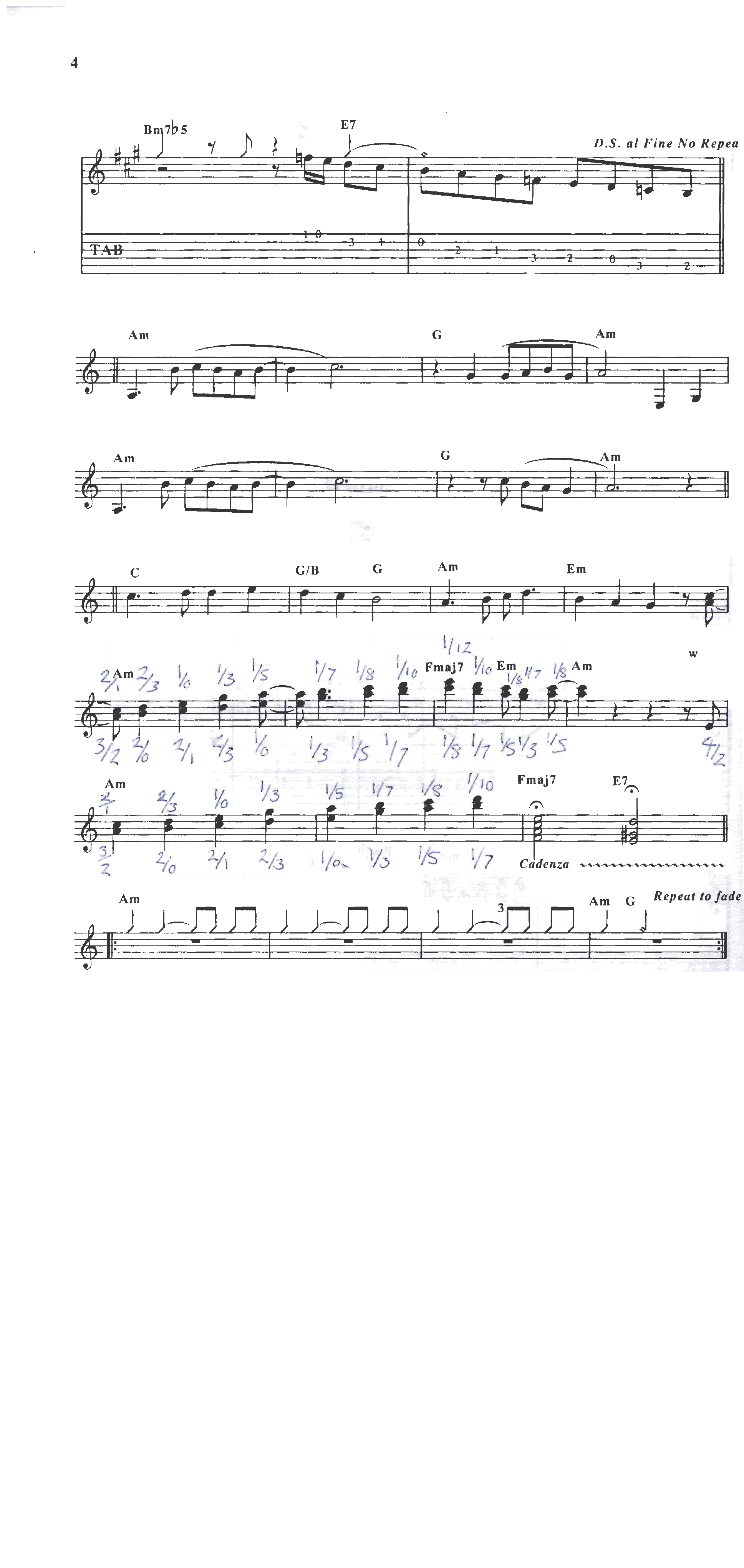 Dare To Be Different Guitar Tab Book吉他谱5