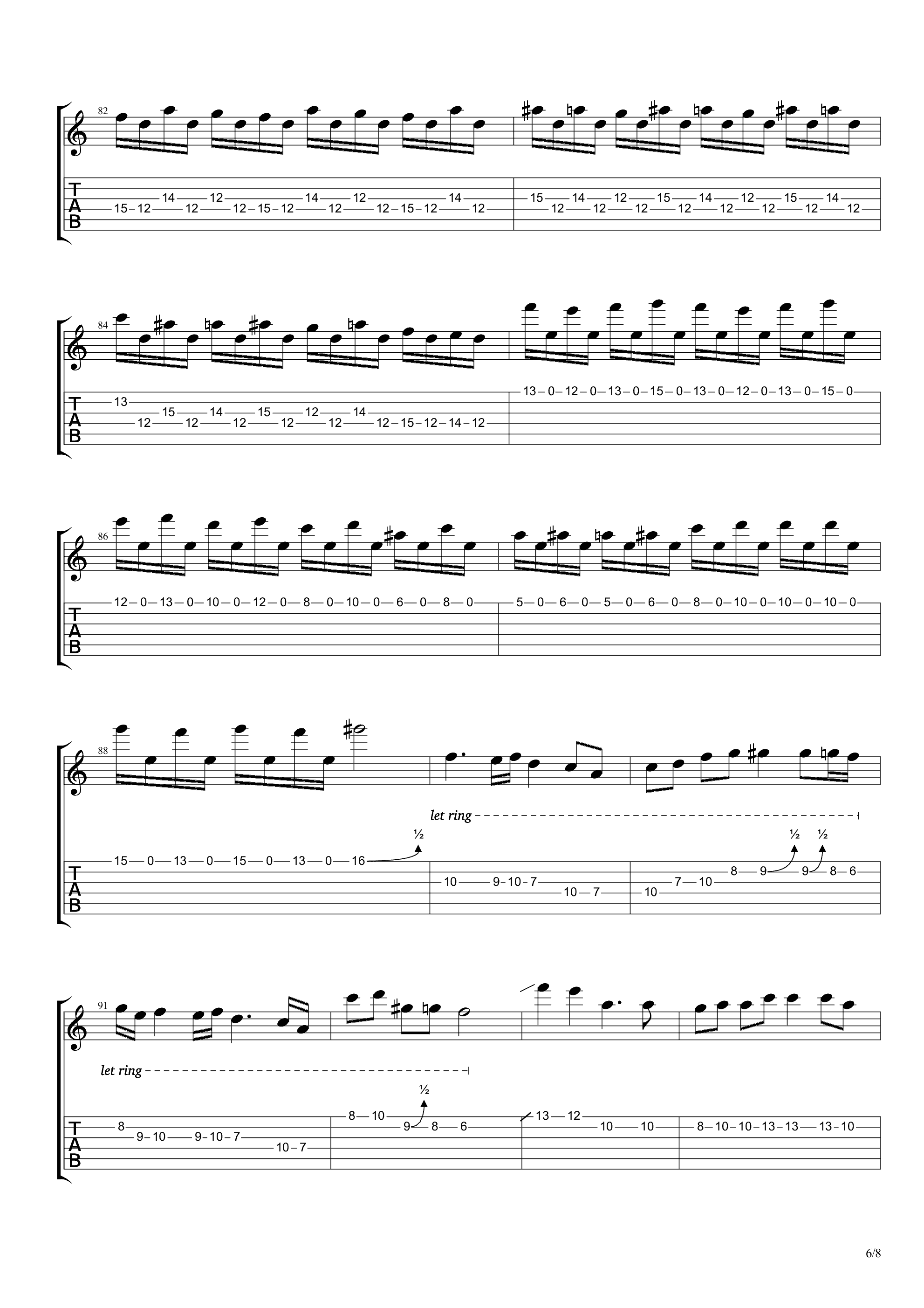 Usted吉他谱(PDF谱,总谱 乐队版,双吉他,电