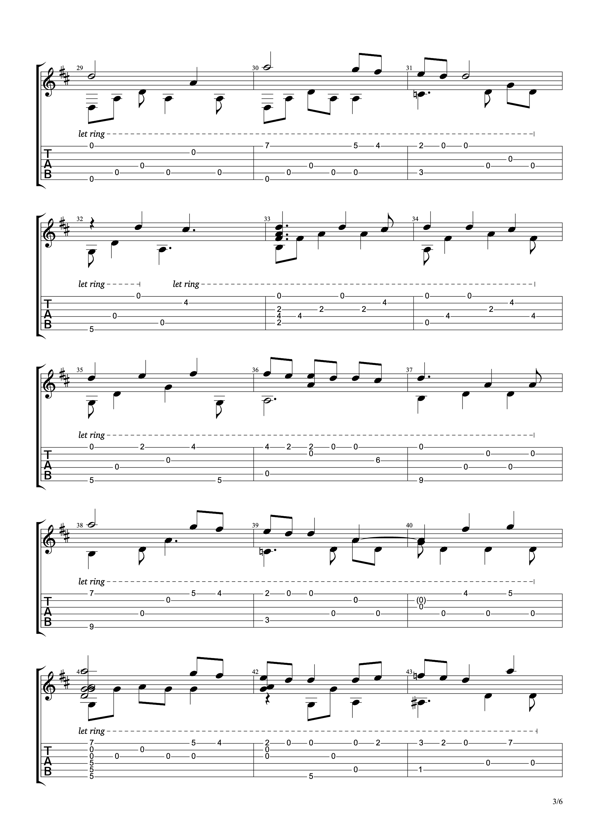 maple story(冒险岛) - 新版登录音乐(2010-2018)吉他谱3