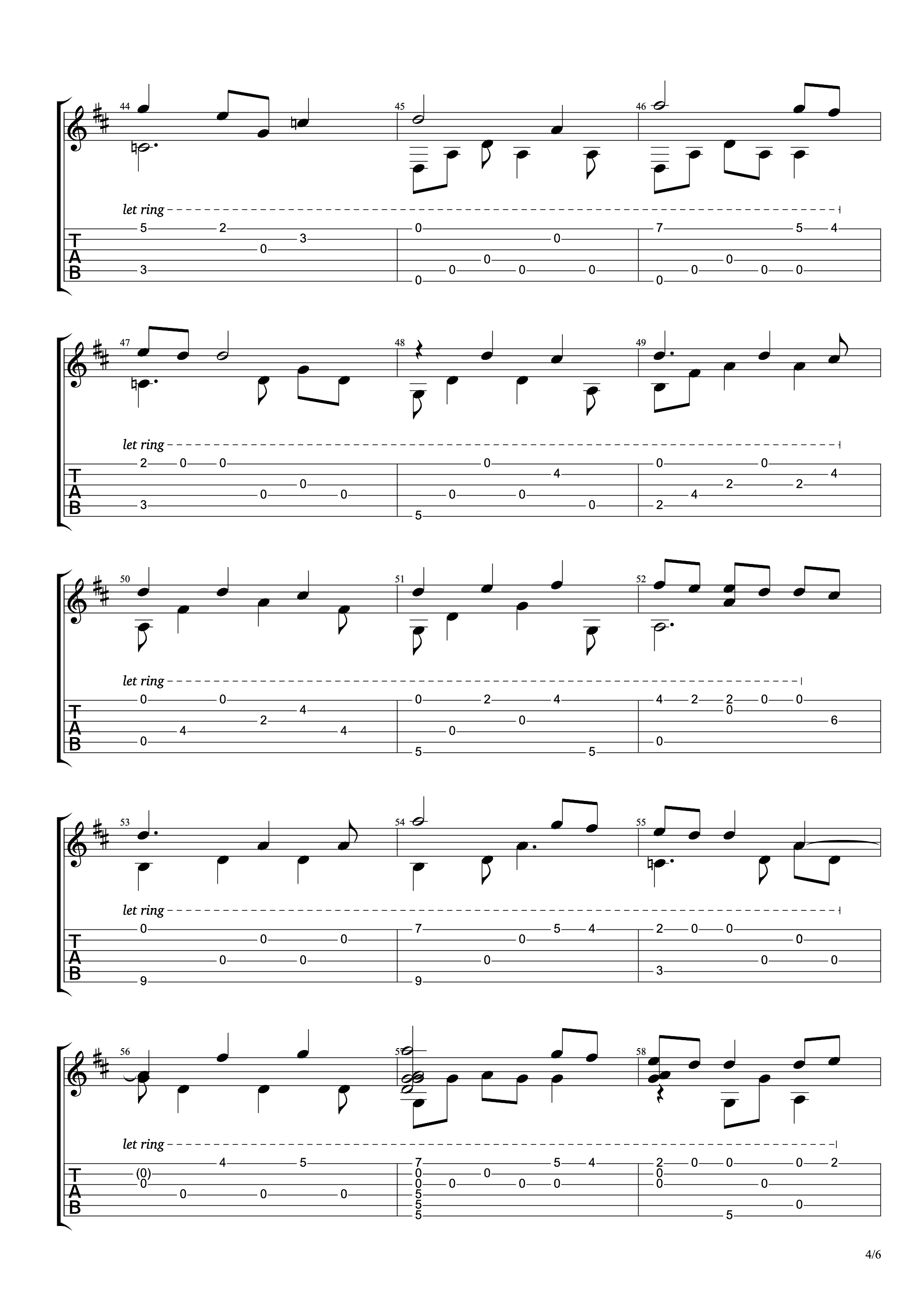 Maple Story(冒险岛) - 新版登录音乐(2010-2018)吉他谱4