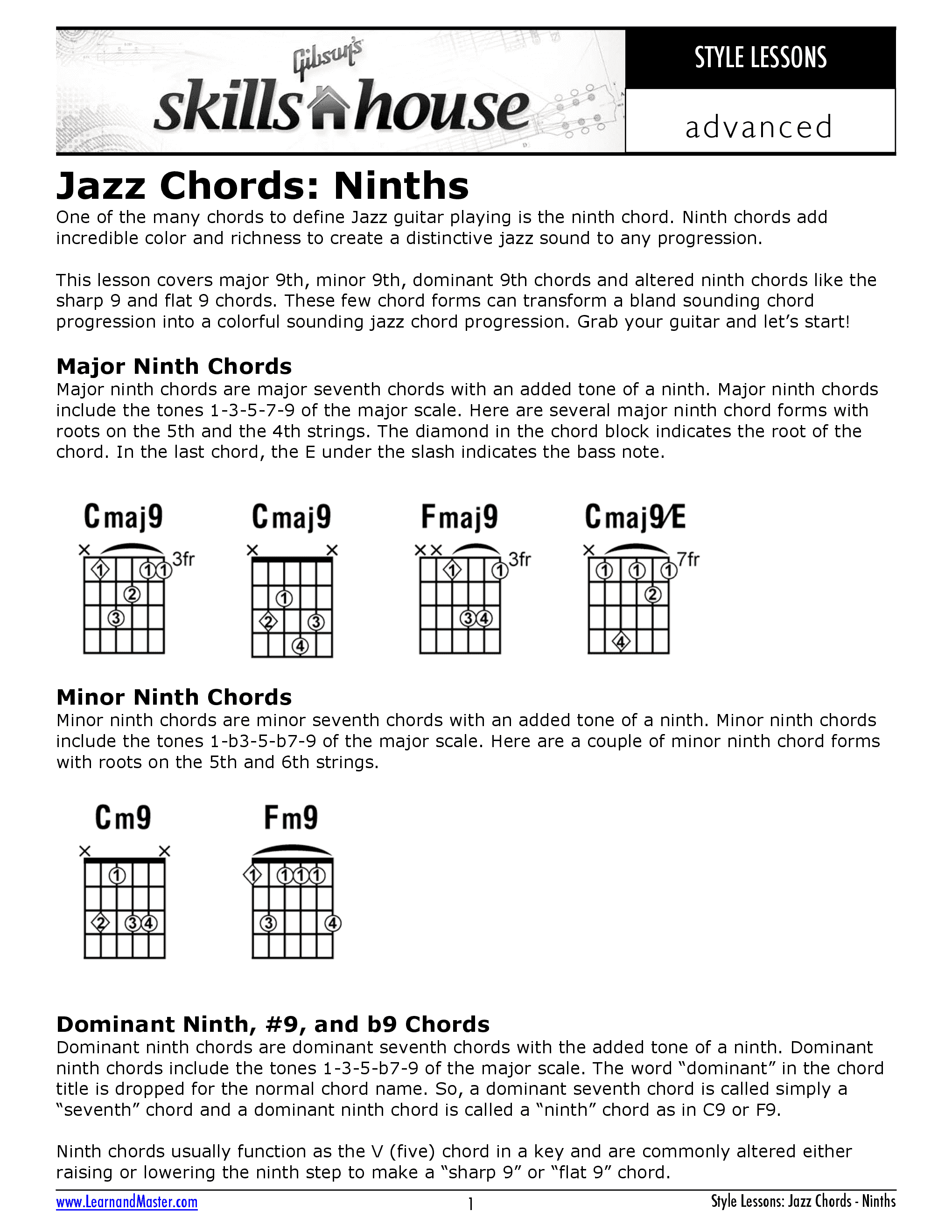 fmaj9和弦按法图片