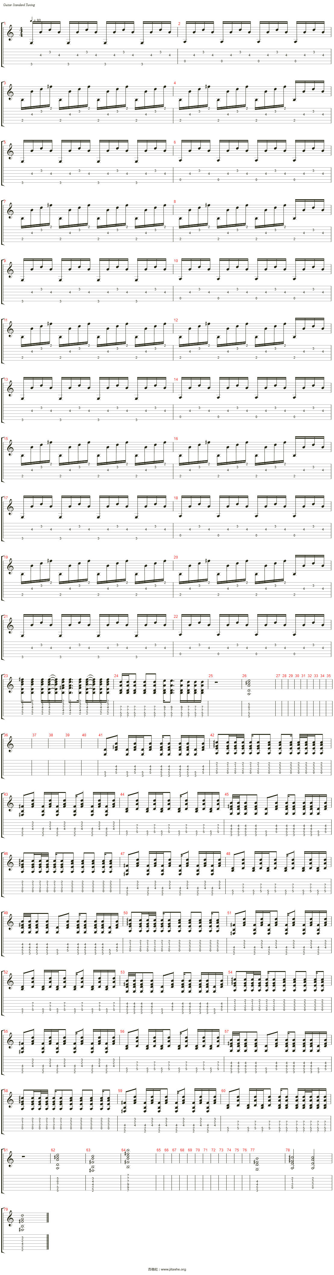 单音数字简谱_尤克里里单音简谱(2)