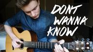 Maroon 5 - Don't Wanna Know ft. Kendrick Lamar - (指弹吉他 翻弹) | Mattias Krantz
