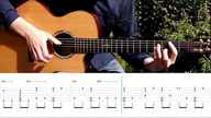 Avicii - Without You - 指弹 吉他教学 (lesson) by Mattias Krantz