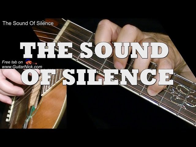 thesoundofsilence指弹吉他教学tabbyguitarnick