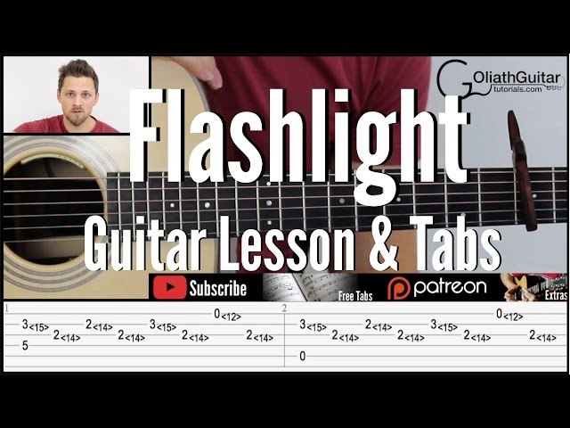 flashlight | jessie j | 吉他教学 & 吉他谱