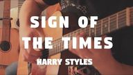 Harry Styles "Sign Of The Times" on 指弹 by Fabio Lima