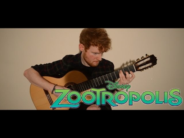 zootropolis: foxy fakeout (michael giacchino) - 吉他翻弹 by