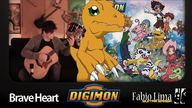 Digimon Brave Heart Meets 指弹  by Fabio Lima GuitarGamer
