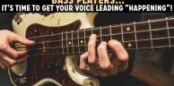 Playing Chords on Bass: Getting Your Voice Leading Together! /// Scott's Bass Lessons