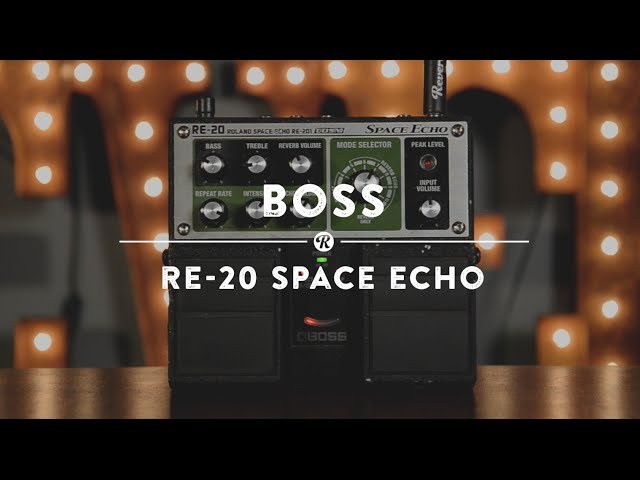 简介 a roland classic reborn, the boss re-20 space echo returns