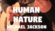 Michael Jackson "Human Nature" on 指弹 by Fabio Lima
