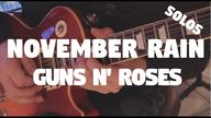 Guns N' Roses "November Rain" (Os Maiores Solos) by Fabio Lima