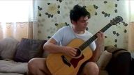 Sonic 1 "Marble Zone " on 原声吉他 by GuitarGamer (Fabio Lima)