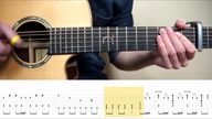 Alessia Cara - How Far I'll Go (Moana) - 指弹吉他 TAB Tutorial (Lesson)