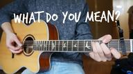 Justin Bieber - What Do You Mean - 吉他翻弹 | Mattias Krantz